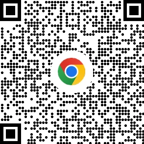 QR кôд за преузимање Chrome прегледача на мобилним уређајима