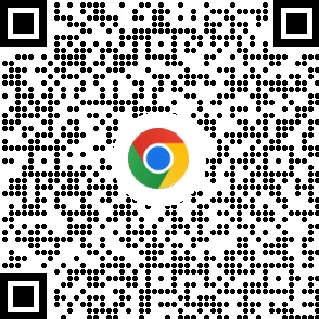 QR кôд за преузимање Chrome прегледача на мобилним уређајима